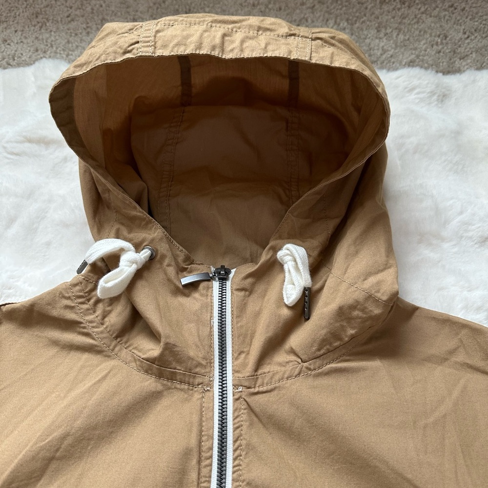 Denim & Flower Ricky Singh Tan Cotton Zip Up Outerwear Jacket - L - Picture 8 of 11